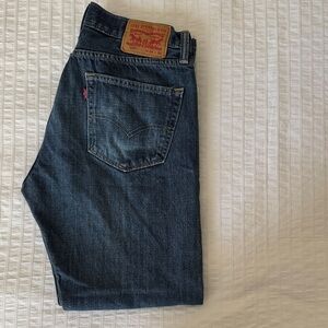 Levi's Men's Dark Blue Relaxed Jeans